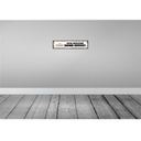 [LA-129609] Blechschild 10x46 cm Ich mache Home Office Arbeit Spruch Zitat Bild 2