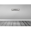 [LA-129612-H] Holzschild 10x46 cm Opas Wekstatt Familie Bild 2