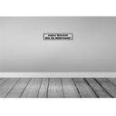[LA-129676] Blechschild 10x46 cm Außer Betrieb bin im Ruhestand Witz Humor Lustig Spaß Bild 2