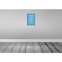 [LA-129723] Blechschild 30x20 cm Winterregel Kaminabende Glühwein Spruch Zitat Bild 2