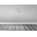 [LA-129724] Blechschild 20x30 cm weißt DU was mich glücklich Spruch Zitat Bild 2
