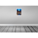 [LA-129743-H] Holzschild 30x20 cm Retro Amsterdam Munt Tower Nacht Bildmotiv Reisemotiv Abenteuer Reisen Bild 2