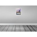 [LA-129781] Blechschild 30x20 cm Edinburgh Scotland Uhrturm Bildmotiv Reisemotiv Abenteuer Reisen Urlaub Bild 2