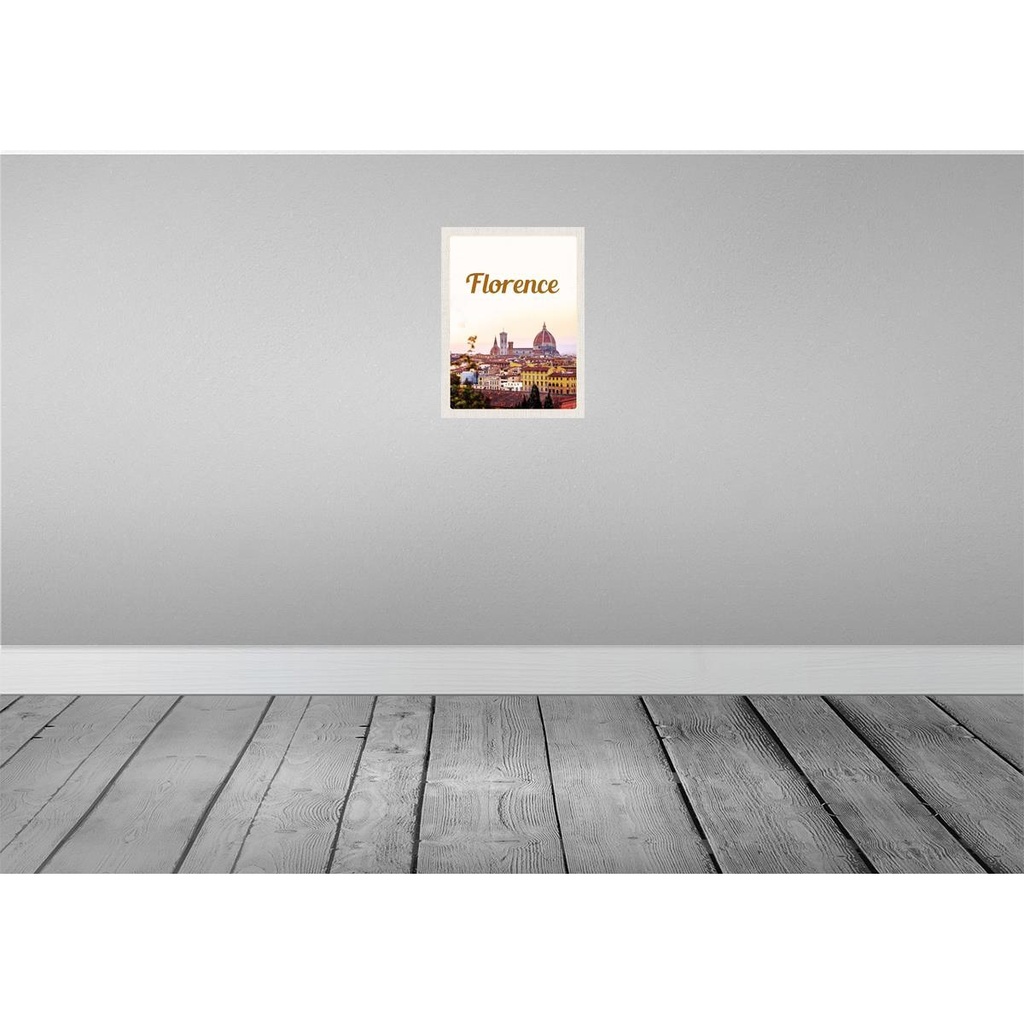 [LA-129789] Blechschild 30x20 cm Florence Italy Italien Toscana Bildmotiv Reisemotiv Abenteuer Reisen Urlaub Bild 2