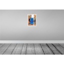 [LA-129796-H] Holzschild 30x20 cm Glasgow Scotland Hafenstadt Police Bildmotiv Reisemotiv Abenteuer Reisen Bild 2