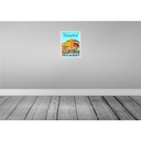[LA-129815-H] Holzschild 30x20 cm Istanbul Turkey Bild Urlaub Bildmotiv Reisemotiv Abenteuer Reisen Bild 2