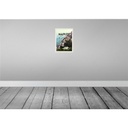 [LA-129822-H] Holzschild 30x20 cm Naples Italy Neapel Italien Panorama Bildmotiv Reisemotiv Abenteuer Reisen Bild 2