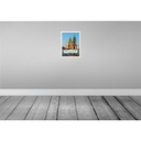 [LA-129865-H] Holzschild 30x20 cm Prague St. Nikolaus Kirche Kostel Bildmotiv Reisemotiv Abenteuer Reisen Bild 2