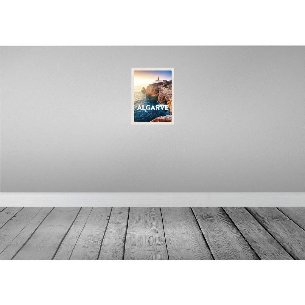 [LA-129874] Blechschild 30x20 cm Algarve Portugal Meer Poster Bildmotiv Reisemotiv Abenteuer Reisen Urlaub Bild 2