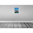 [LA-129893] Blechschild 30x20 cm Retro Cadiz Spain Altstadt Meer Bildmotiv Reisemotiv Abenteuer Reisen Urlaub Bild 2