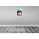 [LA-129896] Blechschild 30x20 cm retro Canary Urlaub Islands Berge Meer Sand Bildmotiv Reisemotiv Abenteuer Reisen Bild 2