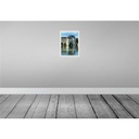 [LA-129902-H] Holzschild 30x20 cm Retro Chenonceau France Schloss Bildmotiv Reisemotiv Abenteuer Reisen Bild 2