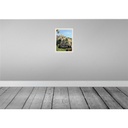 [LA-129916] Blechschild 30x20 cm Gordes France Ansicht Urlaub Abenteuer Reisen Bild 2