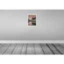 [LA-129919-H] Holzschild 30x20 cm Grimaud France Panorama Bild Bildmotiv Reisemotiv Abenteuer Reisen Bild 2