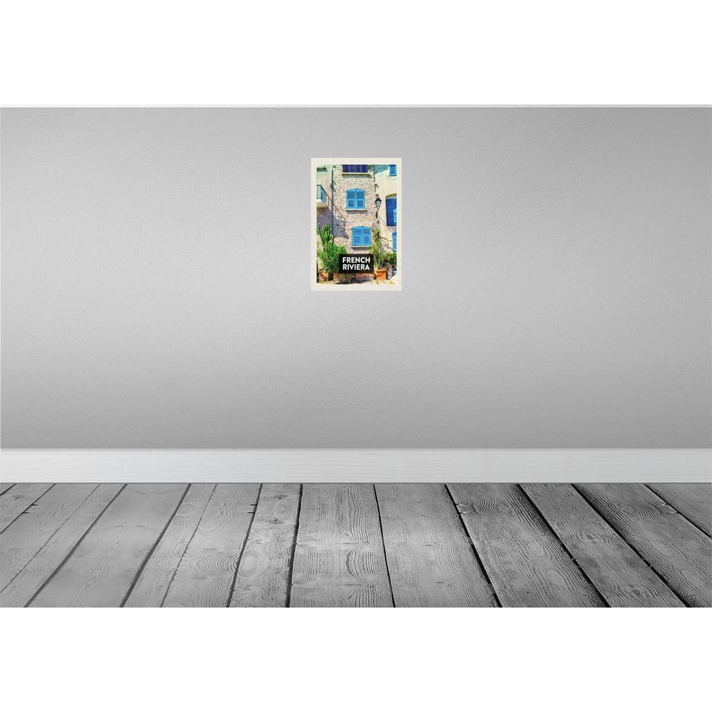 [LA-129991] Blechschild 30x20 cm French Riviera Reiseziel Tourismus Bildmotiv Reisemotiv Abenteuer Reisen Urlaub Bild 2