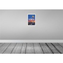[LA-129992-H] Holzschild 30x20 cm Gijon Spain Sonnenuntergang Meer Bildmotiv Reisemotiv Abenteuer Reisen Bild 2