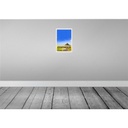 [LA-130009] Blechschild 30x20 cm Mont-Saint-Michel France Kathedrale Abenteuer Reisen Urlaub Bild 2