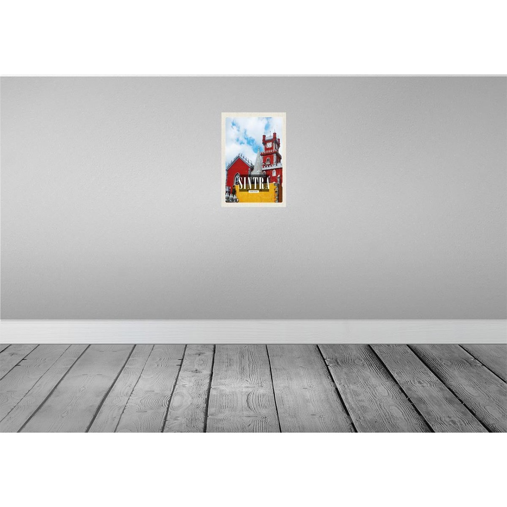 [LA-130026] Blechschild 30x20 cm Sintra Portugal Reiseziel Urlaub Bildmotiv Reisemotiv Abenteuer Reisen Bild 2