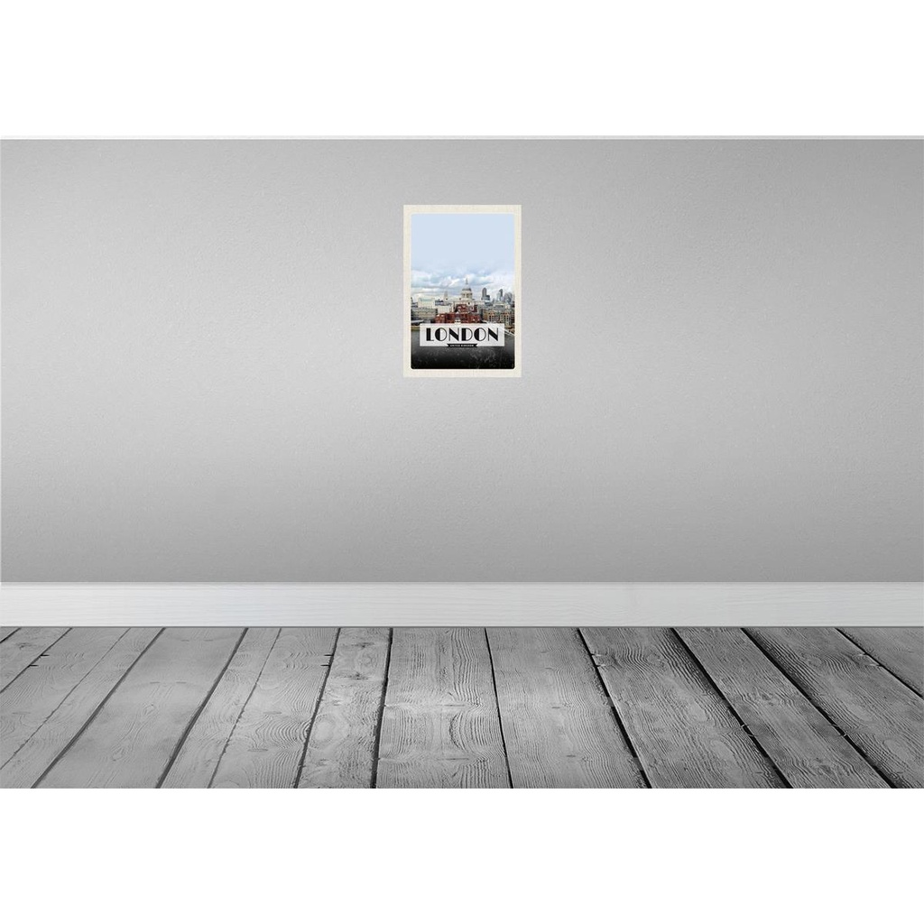 [LA-130094] Blechschild 30x20 cm London United Kingdom Foto Poster Bildmotiv Reisemotiv Abenteuer Reisen Urlaub Bild 2