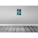 [LA-130102-H] Holzschild 30x20 cm Normandy Frnace Mosaik Kunst Bildmotiv Reisemotiv Abenteuer Reisen Bild 2