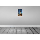[LA-130104] Blechschild 30x20 cm Paris France Eiffelturm Nacht Retro Bildmotiv Reisemotiv Abenteuer Reisen Urlaub Bild 2