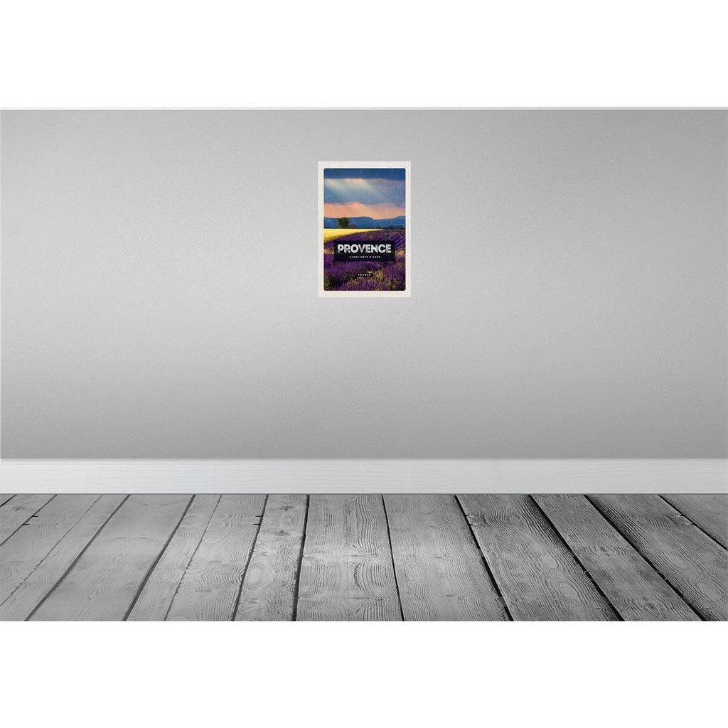 [LA-130107-H] Holzschild 30x20 cm Provence alpes cote d'azur Bildmotiv Reisemotiv Abenteuer Reisen Bild 2