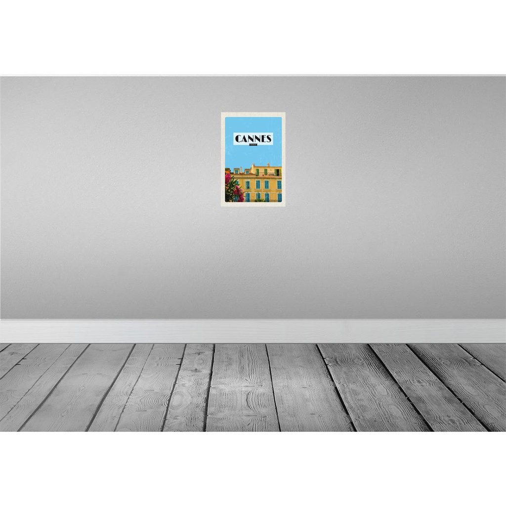[LA-130142] Blechschild 30x20 cm Cannes France Frankreich Tourismus Abenteuer Reisen Urlaub Bild 2