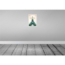 [LA-130145-H] Holzschild 30x20 cm Eiffel Tower Retro Tourismus Bildmotiv Reisemotiv Abenteuer Reisen Bild 2