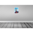 [LA-130231] Blechschild 30x20 cm London red Reisen Urlaub Bus roter Big Ben Bildmotiv Reisemotiv Abenteuer Bild 2
