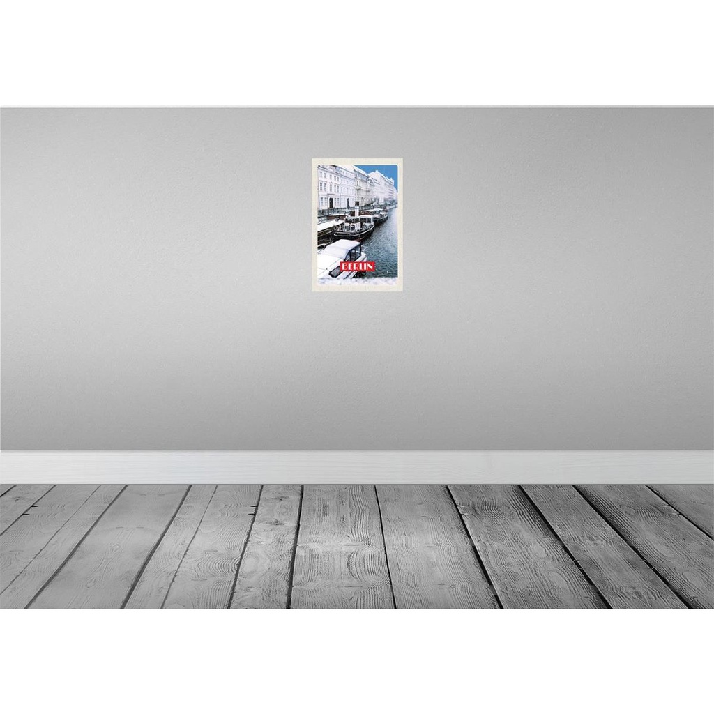 [LA-130352] Blechschild 30x20 cm Berlin Deutschland BRD Bild Bildmotiv Reisemotiv Abenteuer Reisen Urlaub Bild 2
