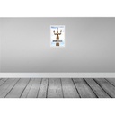 [LA-130385-H] Holzschild 30x20 cm Bodensee Deutschland Statue Frau Bildmotiv Reisemotiv Abenteuer Reisen Bild 2