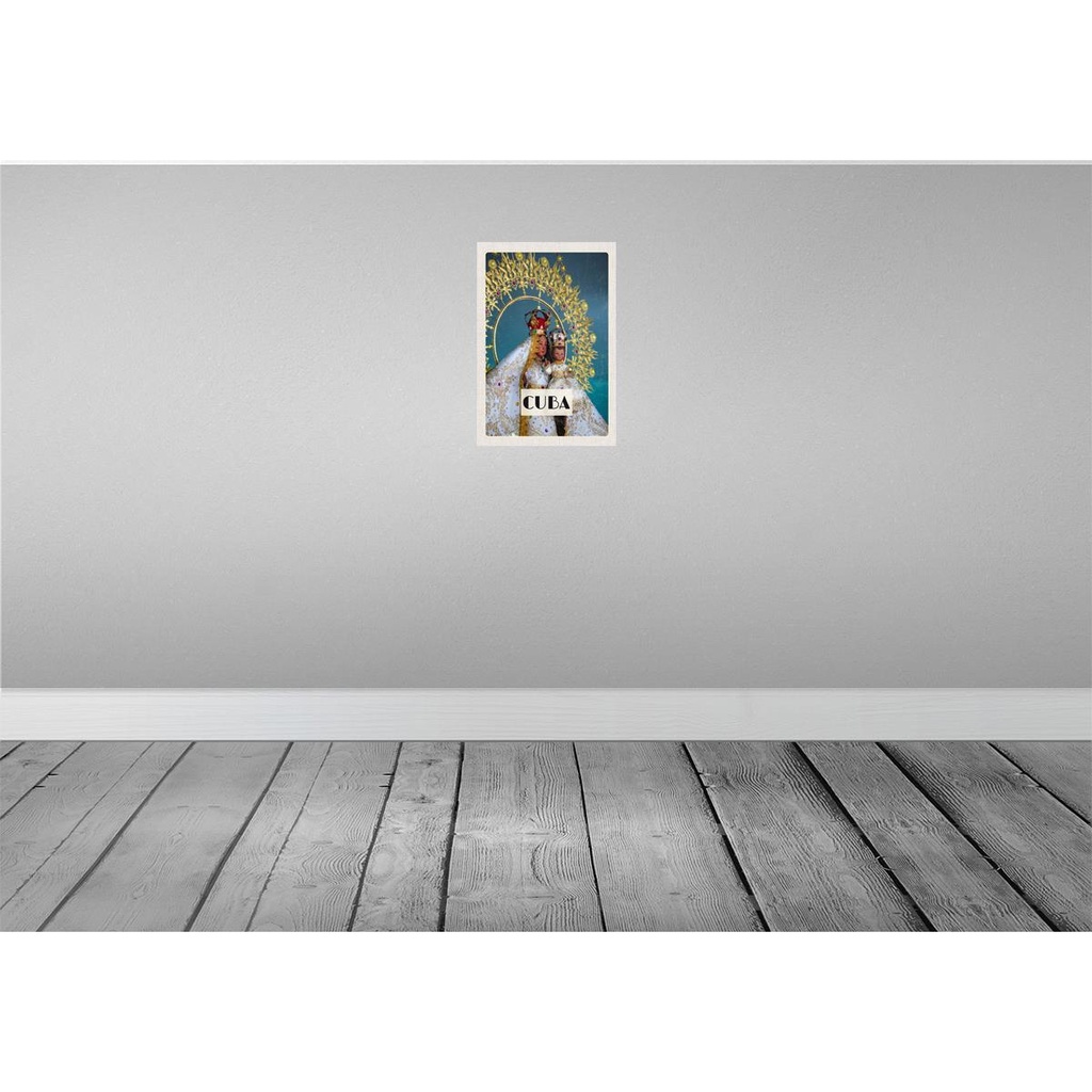 [LA-130394] Blechschild 30x20 cm Cuba Karibik Königin als Statue Bildmotiv Reisemotiv Abenteuer Reisen Urlaub Bild 2