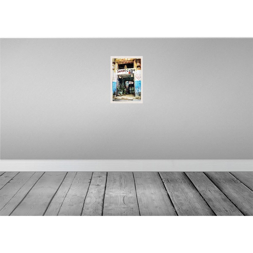 [LA-130396] Blechschild 30x20 cm Cuba Karibik Somos Bildmotiv Reisemotiv Abenteuer Reisen Urlaub Bild 2