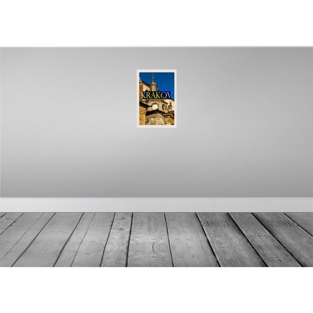 [LA-130459] Blechschild 30x20 cm Krakow Sehenswürdigkeit Europa Bildmotiv Reisemotiv Abenteuer Reisen Urlaub Bild 2