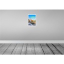 [LA-130484] Blechschild 30x20 cm Lago Maggiore Gebäude Meer Schirm Bildmotiv Reisemotiv Abenteuer Reisen Urlaub Bild 2