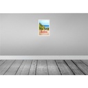 [LA-130500] Blechschild 30x20 cm Nordsee Deutschland Strand Ruhe Bildmotiv Reisemotiv Abenteuer Reisen Urlaub Bild 2