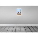 [LA-130504] Blechschild 30x20 cm Nordsee Strand Schiff Meer Bildmotiv Reisemotiv Abenteuer Reisen Urlaub Bild 2