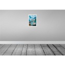 [LA-130523] Blechschild 30x20 cm Norwegen Boot Insel Trip Bildmotiv Reisemotiv Abenteuer Reisen Urlaub Bild 2