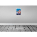 [LA-130558] Blechschild 30x20 cm Sizilien Nacht Urlaub Ausblick auf Ufer Boot Bildmotiv Reisemotiv Abenteuer Reisen Bild 2