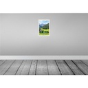 [LA-130565-H] Holzschild 30x20 cm St. Johann in Tirol Sommer Berg Bildmotiv Reisemotiv Abenteuer Reisen Bild 2