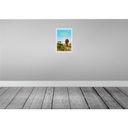 [LA-130630-H] Holzschild 30x20 cm Österreich Natur Kuh Bank Wald Europa Bildmotiv Reisemotiv Abenteuer Reisen Bild 2