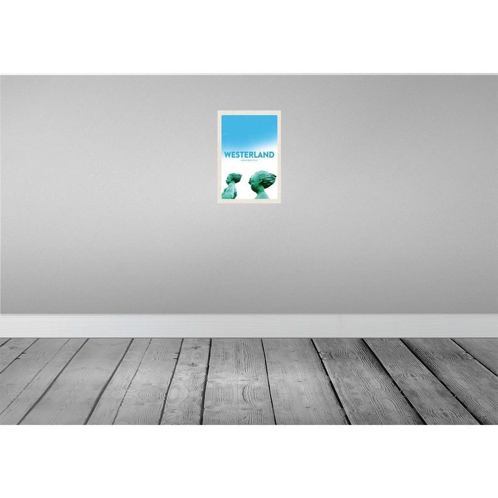 [LA-130640] Blechschild 30x20 cm Westerland Sylt Reisende Bildmotiv Reisemotiv Abenteuer Reisen Urlaub Bild 2