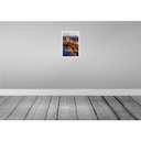 [LA-130661-H] Holzschild 30x20 cm Köln Stadt Abend Aussicht Brücke Dom Bildmotiv Reisemotiv Abenteuer Reisen Bild 2