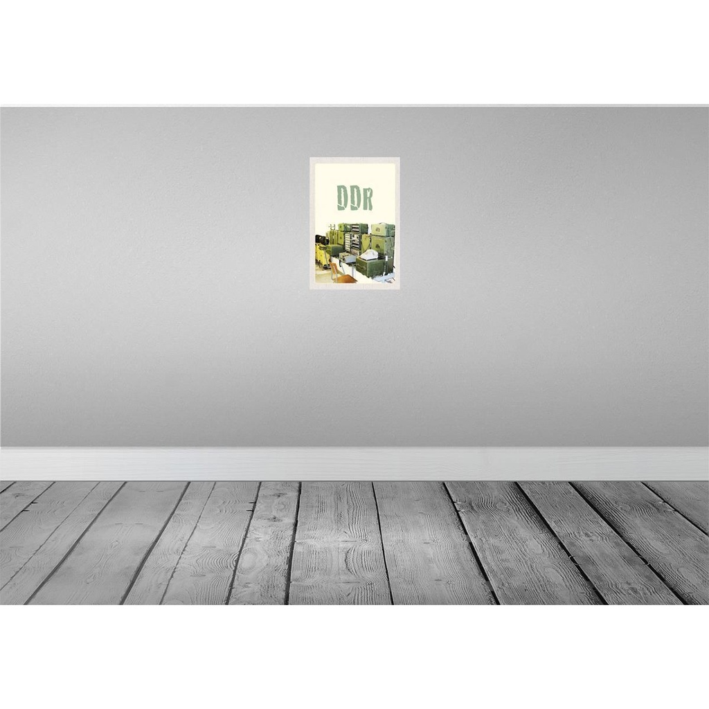 [LA-130675] Blechschild 30x20 cm Berlin Deutschland DDR Telefon abhören Bildmotiv Reisemotiv Abenteuer Reisen Urlaub Bild 2