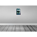 [LA-130716-H] Holzschild 30x20 cm Finnland Skulptur Männer Mittelalter Bild 2