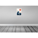 [LA-130766] Blechschild 30x20 cm Japan Asien Wellen Meer Flut Bildmotiv Reisemotiv Abenteuer Reisen Urlaub Bild 2