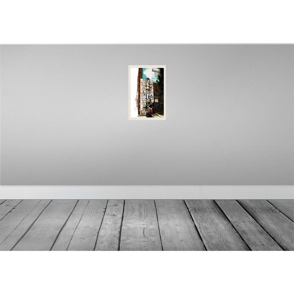 [LA-130813-H] Holzschild 30x20 cm USA Los Reisen Angeles Schil Route 66 US Bildmotiv Reisemotiv Abenteuer Bild 2