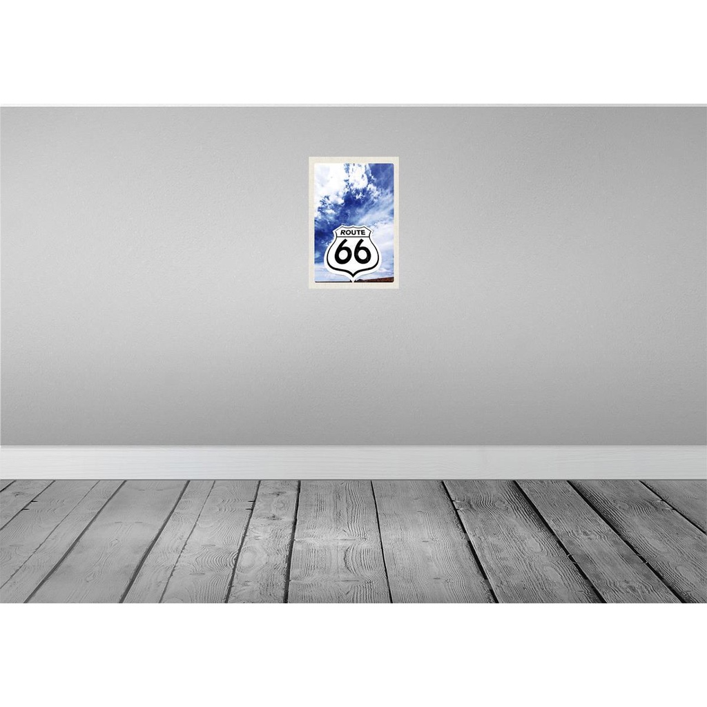[LA-130819-H] Holzschild 30x20 cm Amerika USA Straße Route 66 Himmer Bildmotiv Reisemotiv Bild 2