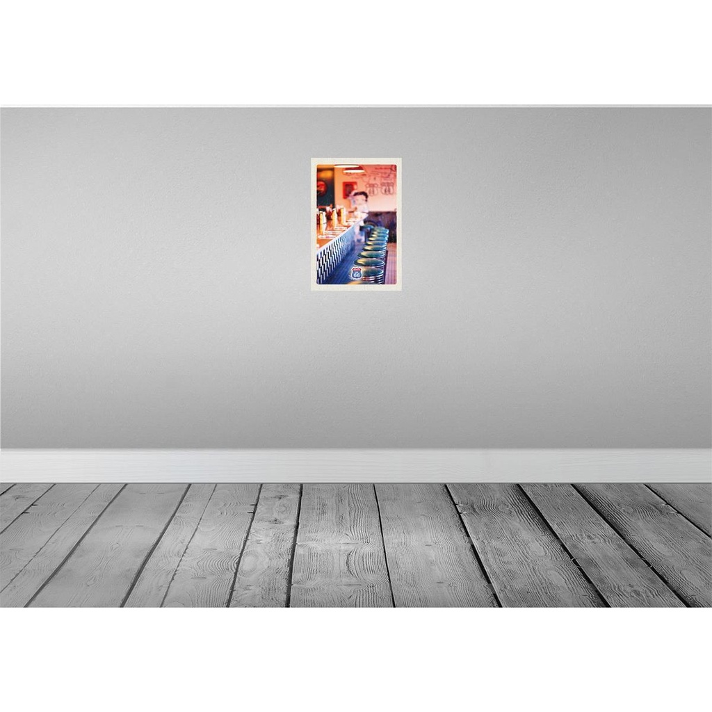 [LA-130828] Blechschild 30x20 cm Amerika USA Urlaub Route 66 Restaurant Cafe Bildmotiv Reisemotiv Abenteuer Reisen Bild 2