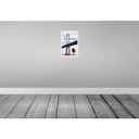 [LA-130849-H] Holzschild 30x20 cm San Francisco Alcatraz Brücke Meer Bildmotiv Reisemotiv Abenteuer Reisen Bild 2